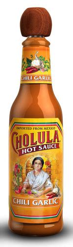 Cholula Chili Garlic Hot Sauce Ml Mexifoods
