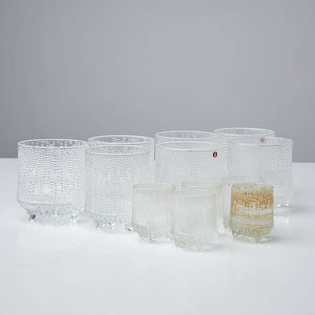 TAPIO WIRKKALA Ultima Thule Glas 12 St Iittala Delvis