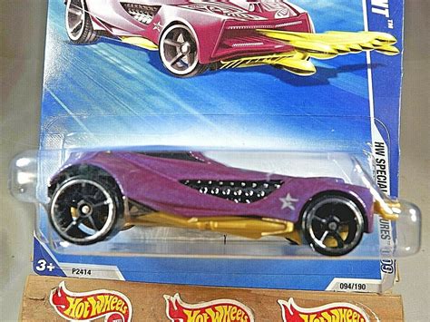 2009 Hot Wheels 94 HW Special Features 8 10 URBAN AGENT Purple Variant W OH5 Sp Contemporary