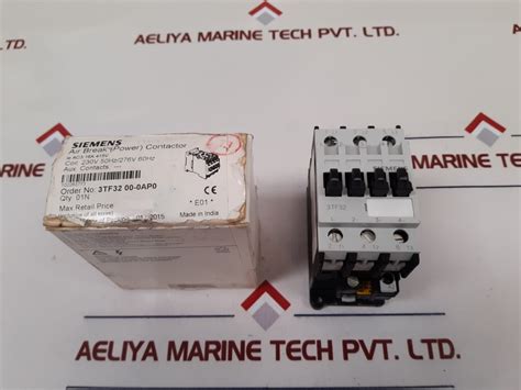 Siemens Tf A Air Break Power Contactor Aeliya Marine