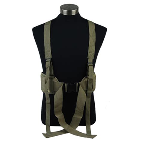 Military Tactical Belt Suspenders Hunting Shooting Wargame Molle