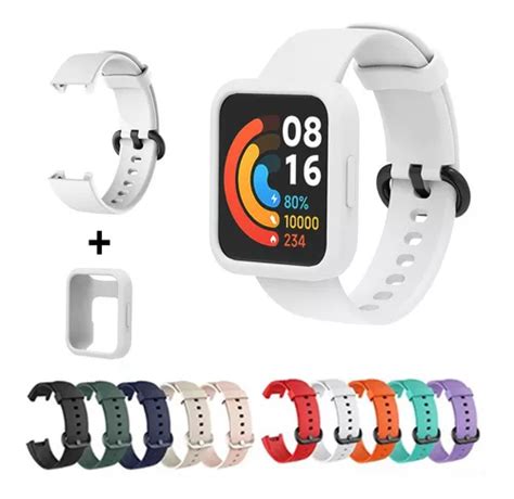 Pulseira Case Para Poco Watch De Silicone Cores Extra Parcelamento