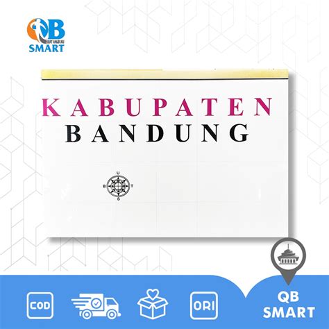 Jual Peta Kabupaten Bandung Lipat Shopee Indonesia