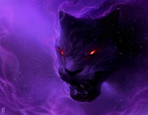 Black Panther Digital Art Illustration Wallpaper,HD Artist Wallpapers ...