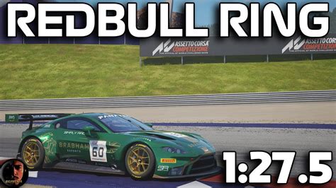 Assetto Corsa Competizione Redbull Ring Hotlap Setup Aston Martin