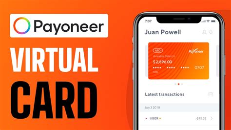 How To Use Payoneer Virtual Card Full Guide Youtube