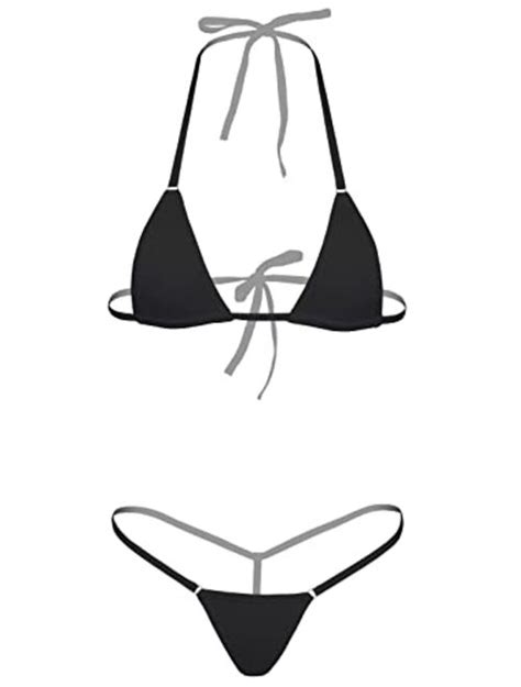 Buy Dadress G String Mini Bikini Sets Sexy Swimsuit Micro Bra Bikinis Lingerie For Women Online