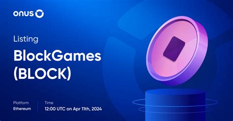 BlockGames (BLOCK) gets listed on ONUS