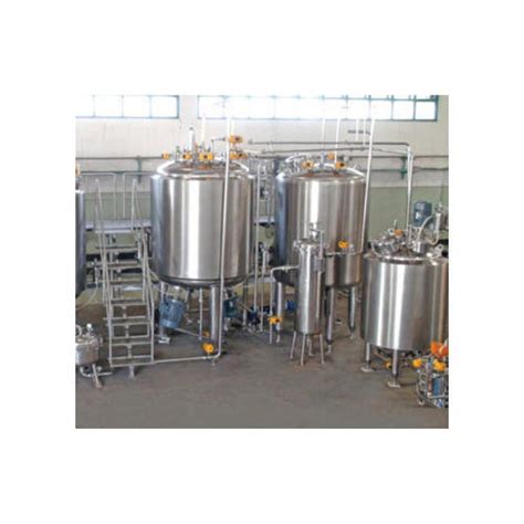 Liquid Syrup Manufacturing Plant Automation Grade Semi Automatic At