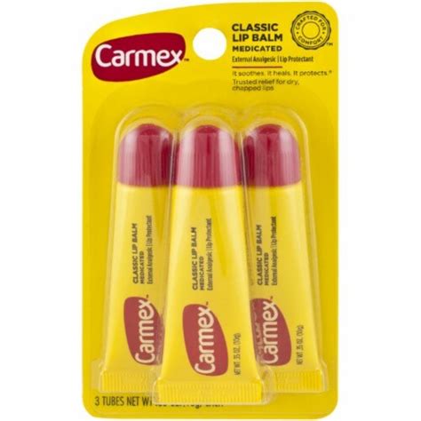 Carmex Original Flavored Lip Balm Pack Of 4 4 Pack Kroger