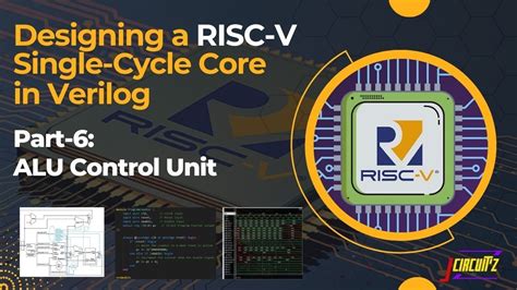 Designing ALU Control In Verilog For RISC V Single Cycle Processor