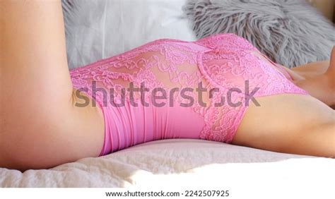 Beautiful Sexy Seductive Blonde Girl Transparent Stock Photo Shutterstock