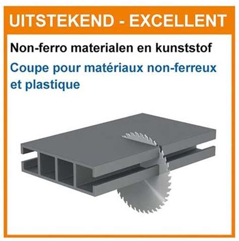 Cmt Cirkelzaagblad Voor Non Ferro Metalen Aluminium Zagen Bol