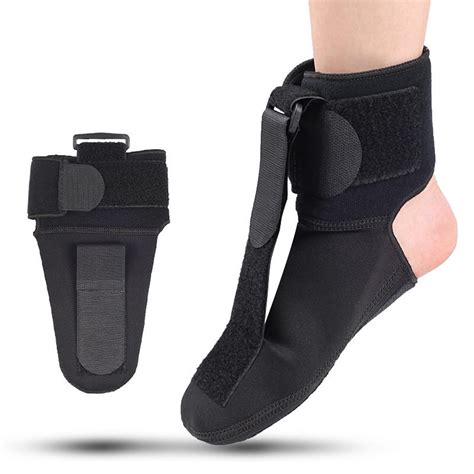 SPRING PARK Adjustable Ankle Brace Foot Drop Orthotic Brace for Plantar