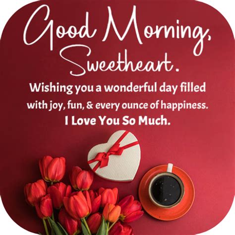 good morning messages for love - Apps on Google Play