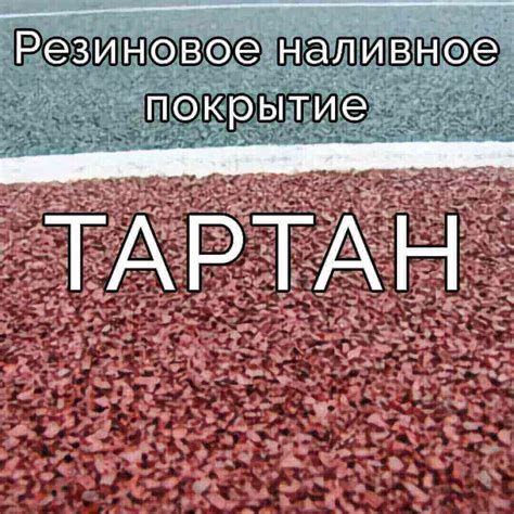 Резиновое наливное покрытие, универсальное,бесшовное (Тартан) заказать ...