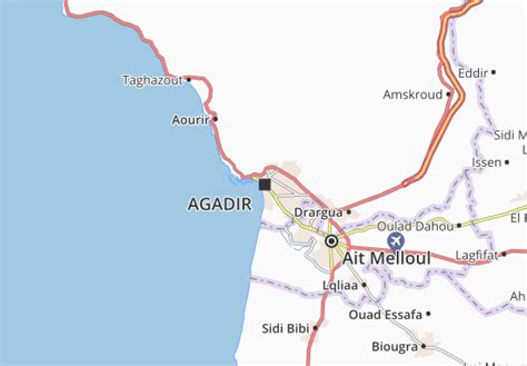 MICHELIN Agadir map - ViaMichelin