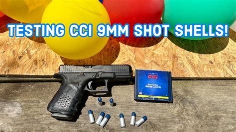 Is CCI 9mm Shot Shell Worth Buying? - YouTube