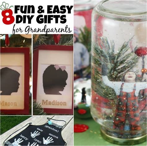 8 DIY Gifts for Grandparents - The Realistic Mama