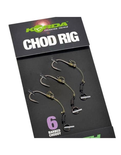 Korda Chod Rig Long Barbed Pcs Reniers Fishing