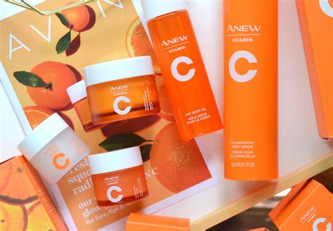 Body Avon Anew Vitamin C Collection Cosmetic Proof Vancouver Beauty Nail Art And