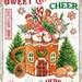 Christmas Cheer Hot Cocoa Gingerbread Mug Diy Xmas Sign Making Fabric Transfer Tiered Tray Decor