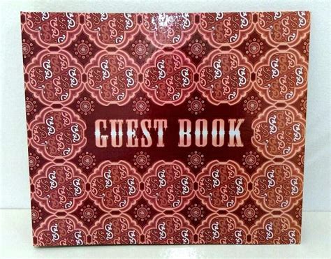 Buku Daftar Tamu Undangan Guest Book Joyko Gb Batik Buku Tamu