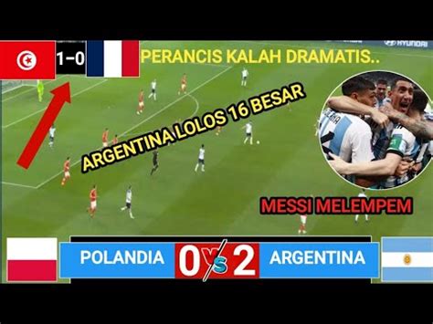 ARGENTINA VS POLANDIA Hasil Pertandingan Piala Dunia Qatar 2022