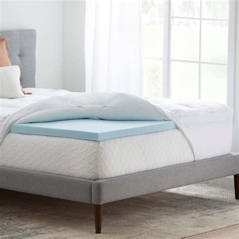 Brookside 4 in. Twin XL Down Alternative Mattress Topper BS40TX40DAGT - The Home Depot