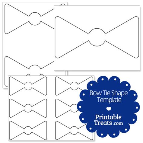 Freebie Friday Printable Paper Bows Ash And Crafts Free Printable Tie