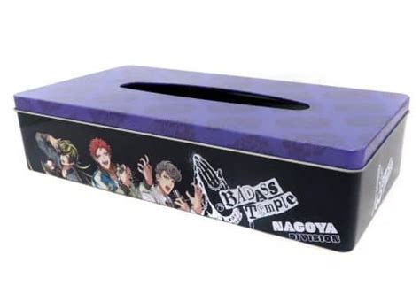 駿河屋 Bad Ass Temple 缶ティッシュケース ヒプノシスマイク Division Rap Battle モーリーオンライン限定生活雑貨