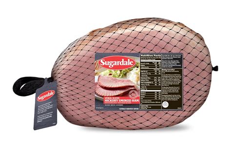 Amazon Sugardale Hickory Bone In Spiral Sliced Ham 7 5 Lbs