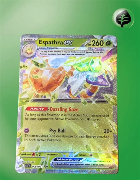 Esparthra Ex Paldean Fates Tcg Coleccionistas