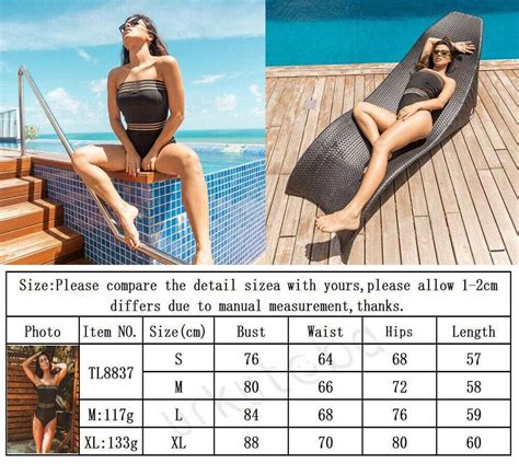 Women One Piece Push Up Padded Bikini Bodysuit New Elastic Brisket Swimwear Bathing Suit Bikini