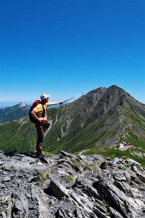 絶景の天空の縦走路😆白峰南陵～白峰三山縦走🙌 たっくんさんの北岳・間ノ岳・農鳥岳の活動データ Yamap ヤマップ