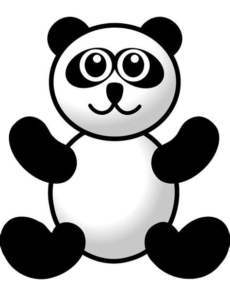 20 Pandas Para Colorir Desenhos Para Colorir