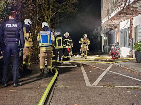 Kempen Einsatz für Feuerwehr bei Brand am Concordienplatz