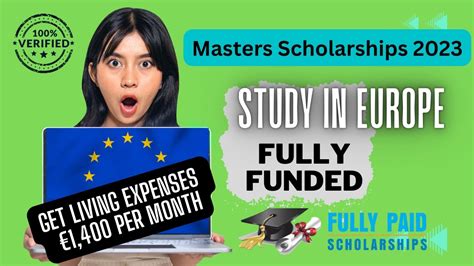 Erasmus Mundus Joint Masters Scholarships 2023 Study In Europe