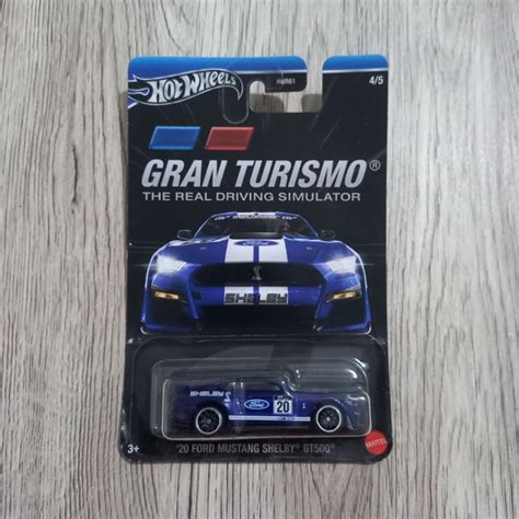 Jual Hot Wheels Ford Mustang Shelby Gt Gran Turismo Shopee Indonesia