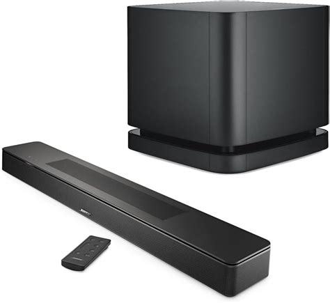 Amazon Bose Smart Ultra Dolby Atmos Soundbar Speaker Black Bundle