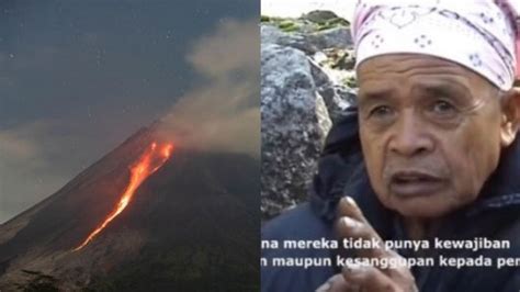 Gunung Merapi Erupsi Wasiat Mbah Maridjan Tahun 2006 Viral Lagi Bikin