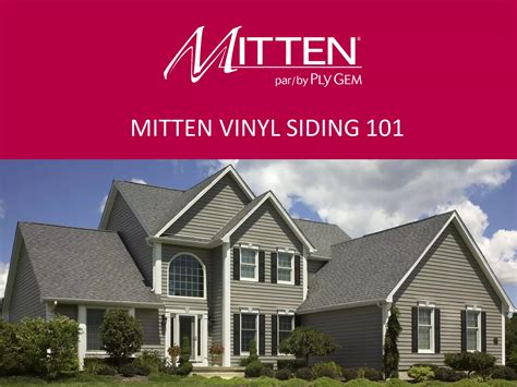 Mitten Vinyl Siding 101 | PDF