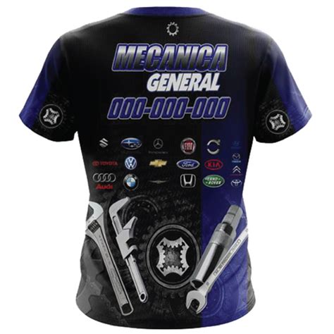 Mechanic Sublimated T-Shirt 100% polyester – Imprint Plus