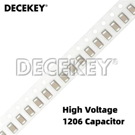 100pcs 1206 High Voltage SMD Chip Ceramic Capacitor 1KV 2KV 10pF 22pF