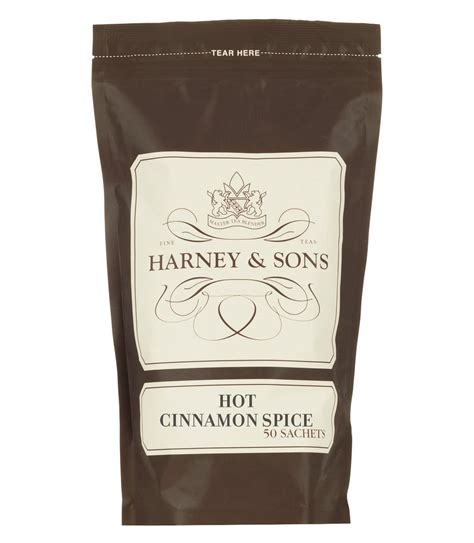 Harney And Sons Tea Bags Hot Cinnamon Spice Count Pack Of By Harney Sons Amazon De