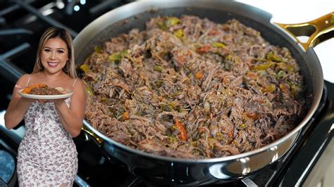 How To Make The BEST Mexican Style SHREDDED BEEF With ONLY A FEW