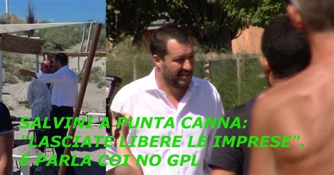 Chioggia Azzurra Tg Azzurra Salvini A Punta Canna Lasciate Libere