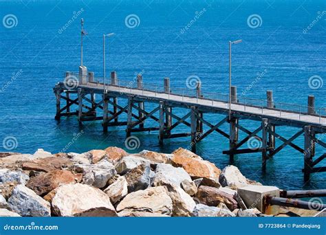 The Jetty Stock Photo Image Of Coastline Rickaby Ocean 7723864