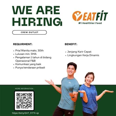 Lowongan Kerja Crew Outlet Di Eat Fit LokerJogja ID