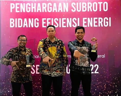 Pt Semen Tonasa Raih Penghargaan Manajemen Energi Tingkat Nasional